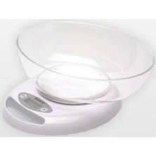 Beyaz Dijital Mutfak Tartısı, Hassas Ölçüm, Kolay Kullanım