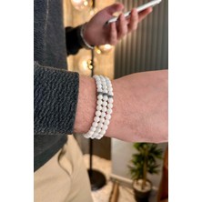 99'luk Ay Taşı Bileklik Namaz Tesbihi (Kolye-Bileklik-Tesbih)