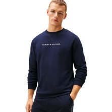 Tommy Hilfiger Erkek Lacivert Sweatshirt UM0UM03666