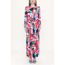 Fuşya Desenli Ikili Takım 12257