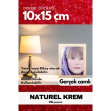 Gerçek Camlı 21LIK Düz Fotoğraf Resim Çerçevesi Ayaklı Arkalık Veya Duvara Asma