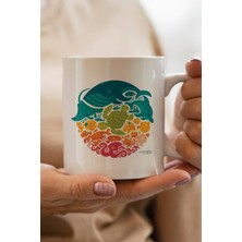 Deniz Canlıları Baskılı Premium Kupa Bardak