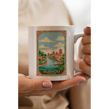 Suzhou- China Baskılı Premium Kupa Bardak