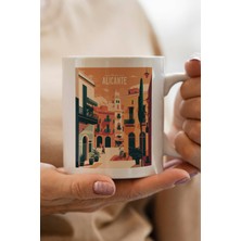 Alicante- Spain Baskılı Premium Kupa Bardak