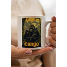 Congo Baskılı Kupa Bardak