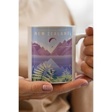 New Zealand Baskılı Kupa Bardak