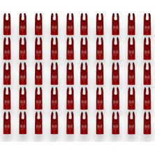 Arizona Plastik Nock -Ok Arkalık 9/32 Inch Kırmızı 50 Li Paket - 53C912