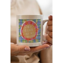 Güneş Yerinde Her Şey Yolunda! Baskılı Premium Kupa Bardak