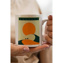 Fas- Morocco Baskılı Kupa Bardak