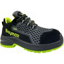 Baymax Bx-12 Golden S1 Bağcıklı Çelik Burunlu Yazlık Iş Güvenlik Ayakkabısı