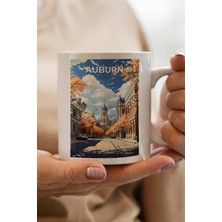 Auburn Baskılı Kupa Bardak