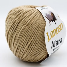 Lanoso Alara El Örgü Ipliği 50GR 905 Deve Tüyü  - 1 Adet