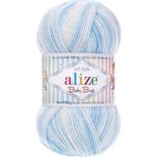 Alize Baby Best Batik Anti Pilling El Örgü Ipliği 6669 Batik  - 1 Adet