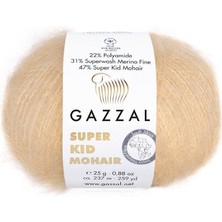 Gazzal Super Kid Mohair 25GR 64404 Deve Tüyü - 1 Adet