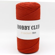 Hobby Club 4 No Polyester Makrome Ip 200GR 3mm 118 Kiremit  - 1 Adet
