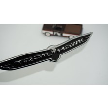 Dk Tuning Jeep Cherokee Trail Hawk Krom Metal Bagaj Yazı Logo Arma