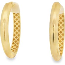 Cigold Taşsız Küpe 14 Ayar Altın 2.32 gr OA-K1TB01029345