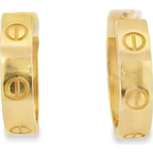 Cigold Taşsız Küpe 14 Ayar Altın 3.68 gr OA-K1TB01029364