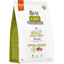 Mtxdpn Brit Care 3 Kg X 4 Adet Küçük Irk - Yetişkin Köpekler İçin, Tek Proteinli, Hipoalerjenik, Kuzu Etli Kuru Mama