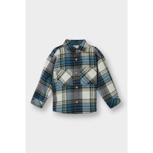DeFacto Erkek Bebek Ekose Desenli Flanel Uzun Kollu Gömlek G0765A525WN