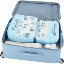Miniso Sanrio Lisanslı Seyahat Çantası (2 Adet) - Cinnamoroll