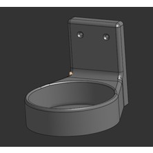 Yeni Duvar Montajı Tutucu (Sadece Plastik Aparattır!!!)