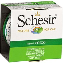 Schesir C160 Pollo Jelly Tavuk Fileto Kedi Konservesi 85 Gr