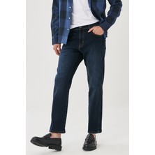 Wrangler Erkek Texas Straight Fit Normal Bel Denim Esnek Jean Kot Pantolon