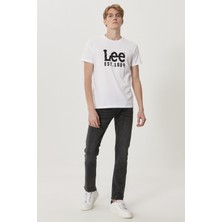 Lee Luke Slim Tapered Fit Normal Bel Esnek Jean Kot Pantolon