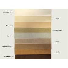 Goccia 2'li Kadife Dokulu Fitilli Kırlent Kılıfı Kiremit