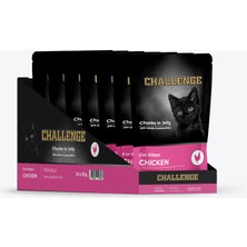 Challenge Tavuklu Yavru Kedi Pouch 85 gr