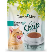 Garden Mix Gardenmix Somonlu Kedi Çorbası 40gr