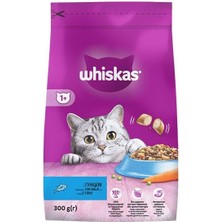 Whiskas Ton Balıklı ve Sebzeli Yetişkin Kedi Maması 300gr Besleyici İçerik ile Lezzetli