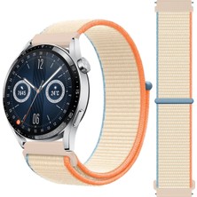 Redmud Teknoloji Samsung Galaxy Watch 6 43 mm Uyumlu (20MM) Ayarlanabilir Hasır Örgü Cırtlı Spor Kordon