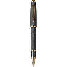Scrikss - Wizdesign 390 Roller Kalem Mat Siyah Altın (Ömür Boyu Garantili-Kutulu-Kişiye Özel)