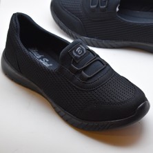 150 Blacksea Full Ortopedik Yazlık Kadın Spor Ayakkabı Bağcıksız Babet