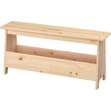 Bank, Çam, 100 cm
