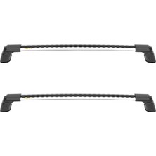 Turtle Air-3  Silver, Toyota Fj Cruiser XJ10 Suv için Gri, Tavan Ara Atkı Kiti , Taşıyıcı Barlar