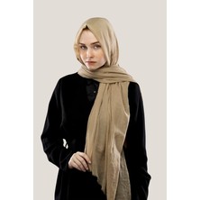 Pamuk Şal Düz Zencefil - Günlük Kullanım