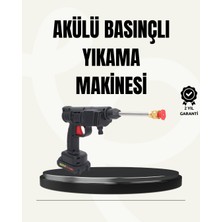 Depomix 48V Şarjlı Basınçlı Yıkama Makinesi Kablosuz Su Tabancası