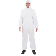 Bay Bayan Uyumlu Beyaz Tulum Cadılar Bayramı Kostümü