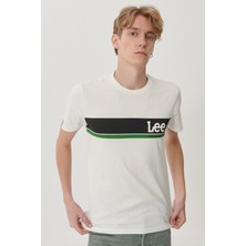 Lee Logo T-shirt Green Mist