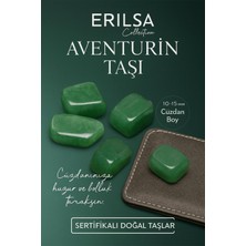 Sertifikalı Doğal Aventurin Taşı Kütle 10-15 mm – Huzur, Şans ve Bolluk Taşı