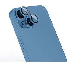 Apple iPhone 13 Işık Yansıma Önleyici 0.3mm Ar Kaplama Mikro Kamera Lens Koruyucu