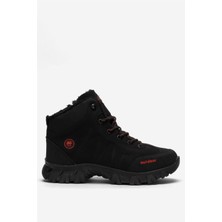 Soğuk Geçirmez Unisex Uzun Outdoor Trekking Bot Ayakkabı SİYAH