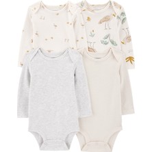 Bebek Uzun Kollu 4lü Body