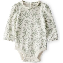 Kız Bebek Ekru Body