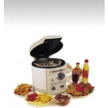 Yüksek Performanslı 1600W Yağlı Fritöz, Şık ve Kullanışlı Tasarım