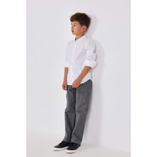 Erkek Çocuk Kargo Cepli Pantolon