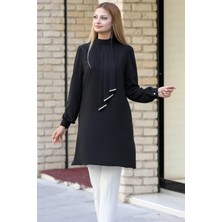 Işıl Tesettür Tunik Siyah